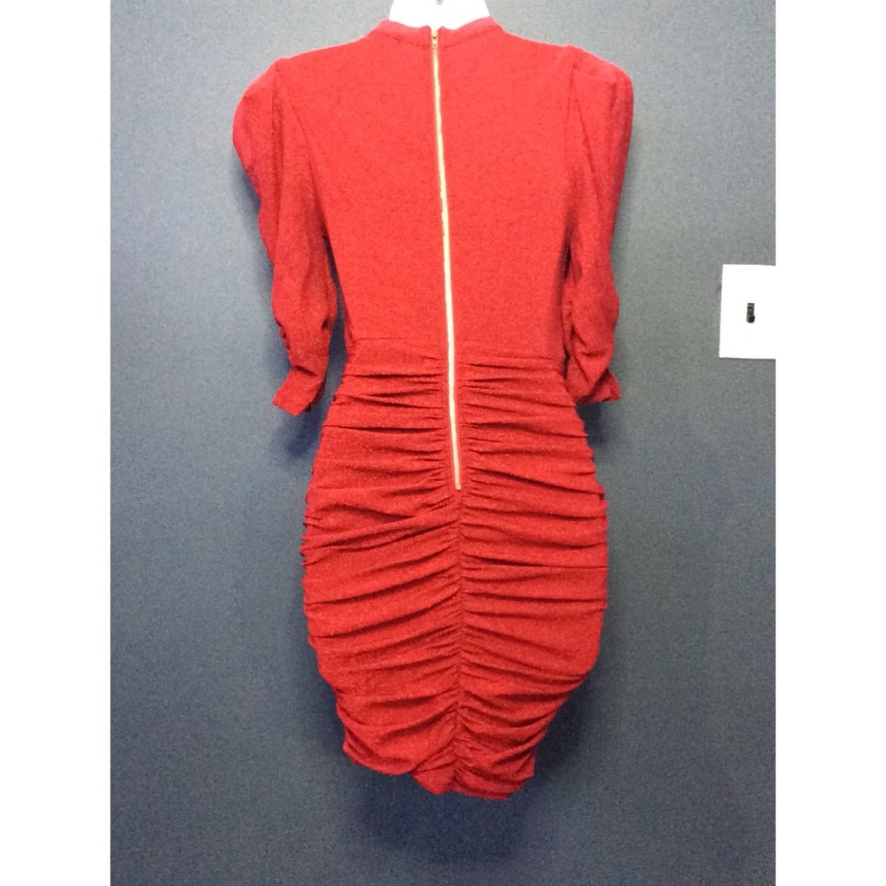 Red Mini Dress - Picture 3 of 3
